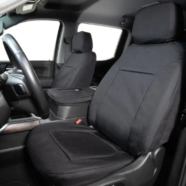 Bunter PVC-Autositzbezug