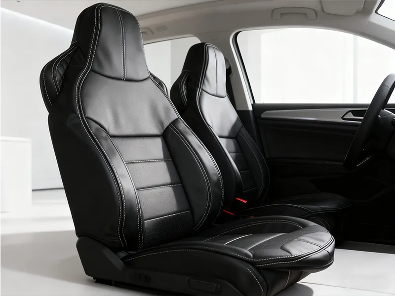 First Layer Genuine Leather Car Seat Cover